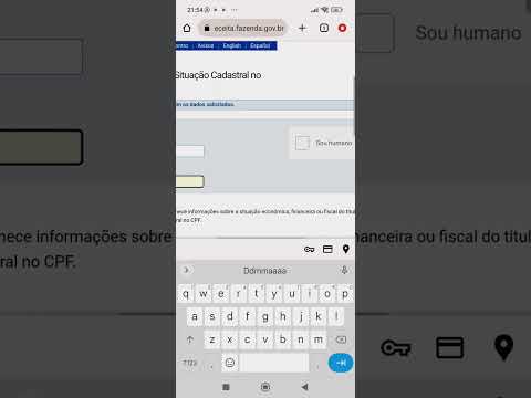 Como consultar a situação cadastral do seu CPF online