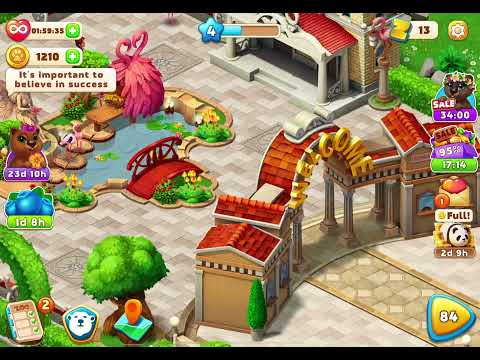 Family Zoo 84,85 level Gameplay Story