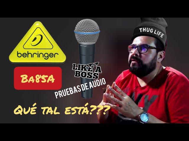 Vídeo relacionado con Behringer BA 85A Micrófono Supercardioide Dinámico