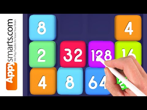 Merge Block 2048 Join Cube 3D Puzzle Game - Satisfying Gameplay by Appysmarts