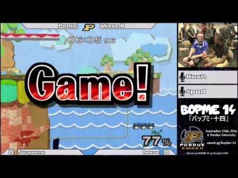 BoPME 14 - Reeve (Marth) vs. Jorgasms (Falco) - Pools