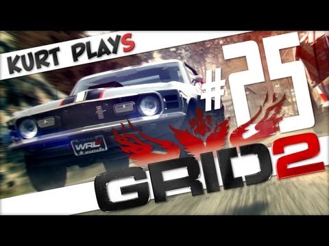 Kurt Plays GRID 2 - E25 - Using a Racing Wheel