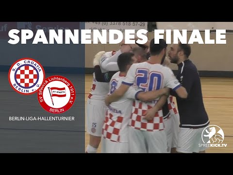 Kujundžija mit dem Schuss ins Glück | SD Croatia - Sparta Lichtenberg (Hallenturnier, Finale)