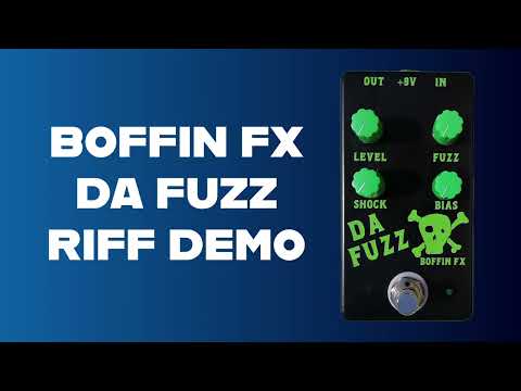 Boffin FX Da Fuzz Guitar Effects Pedal Classic Fuzz to High Gain Fuzz and Glitch image 6
