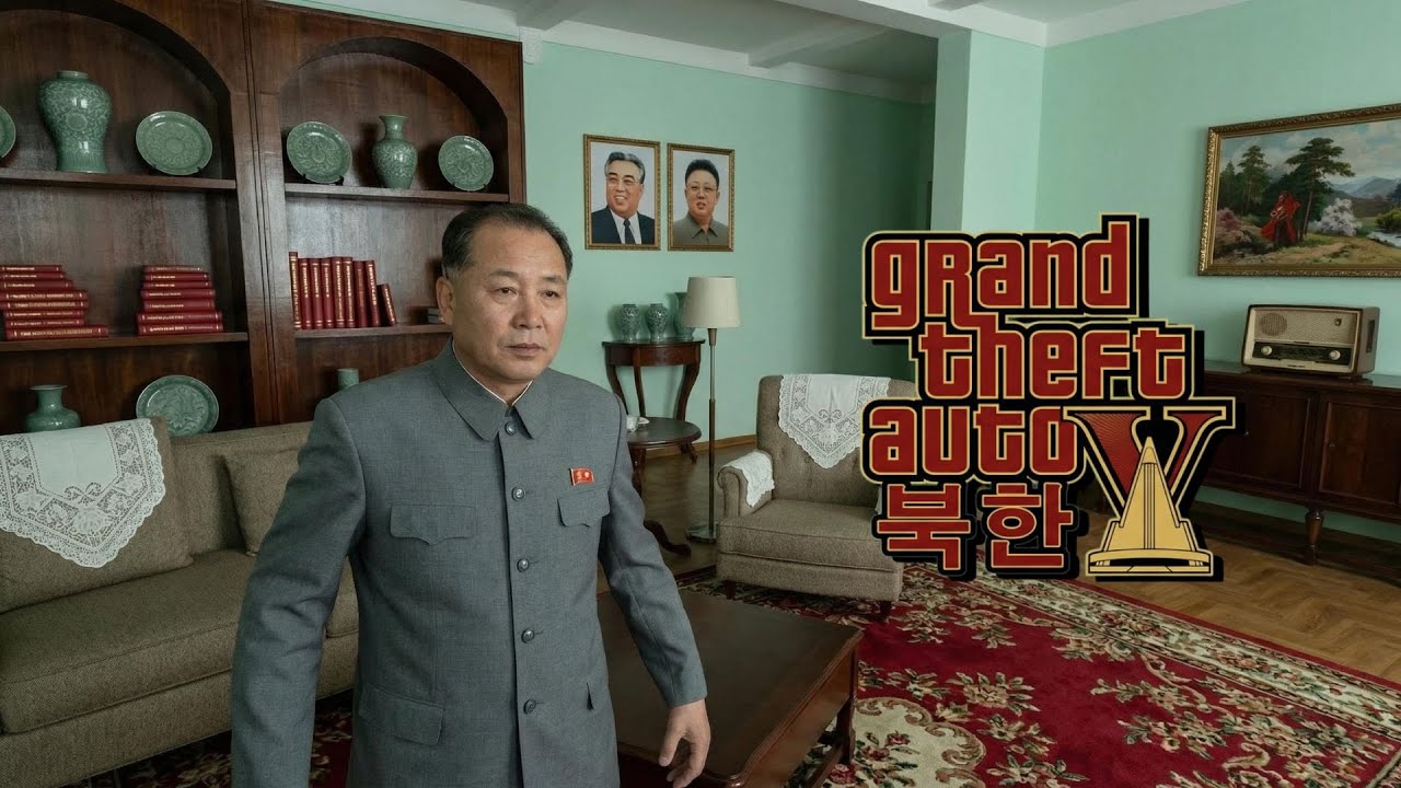 GTA 5 but it’s in North Korea - Reimagined by AI