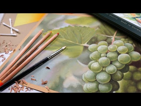 How To Blend Pastel Pencils