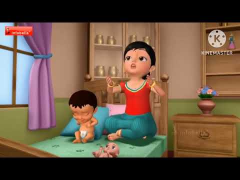 Chitti Aduttidane doctor doctor - playing with Toys/ Kannada Rhymes & kids Cartoons 😜