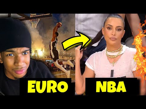 NBA Fan Reacts to HOSTILE Fans: Euroleague vs NBA