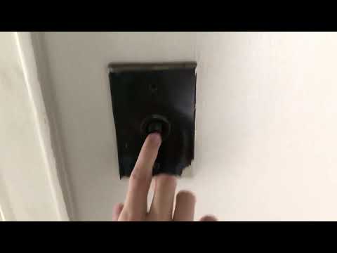 Decommissioned San Jose Hydraulic Swing Door Elevator (Cutler-Hammer Fixtures) in San Jose, CA