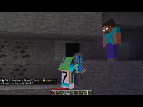 Herobrine in a betafied server (1.7.3)