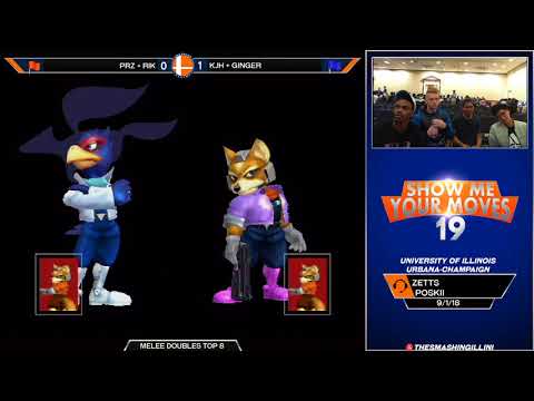[SMYM 19] PRZ + Rik (R) vs. Balance | Ginger + Balance | KJH (B) SSBM Doubles