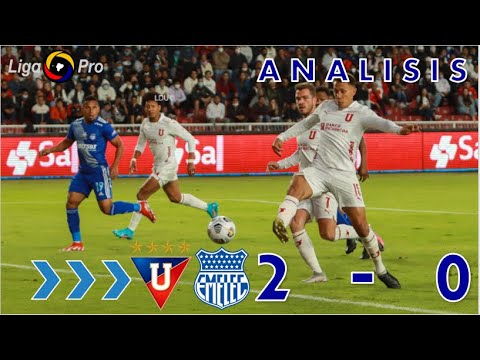 ¡3 PUNTOS de ORO! - ¡LIGA DERROTO al Emelec en el RODRIGO PAZ!. LIGA 2 vs EMELEC 0.