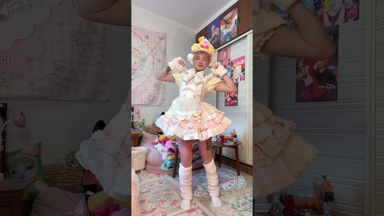 Lolita Robot 🤖🎀🥰#robot # dance #fyp#doll#cute