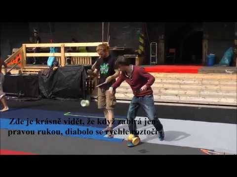 Jak roztočit diabolo tutorial, 1 diabolo workshop -  Roztoč Fest 2016 #diabolostart #spindiabolo
