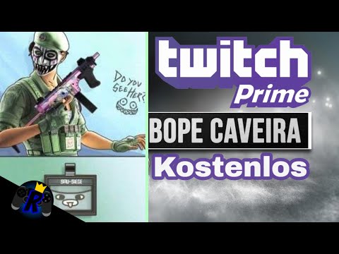 Wie bekommt man den Caveira Twitch Prime Skin Kostenlos? Rainbow Six Siege - Robossa | Deutsch