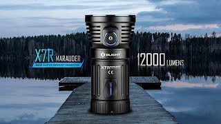 Olight X7R - відео 2