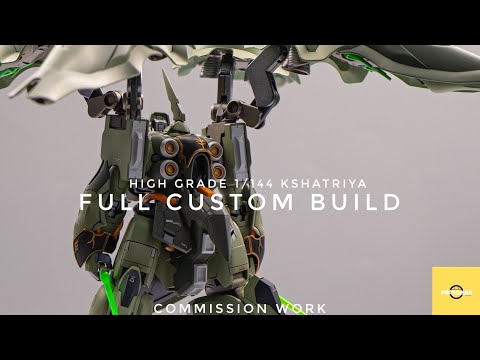 Custom Build Gunpla- I Remake HG Kshatriya ! MORE BULKY!