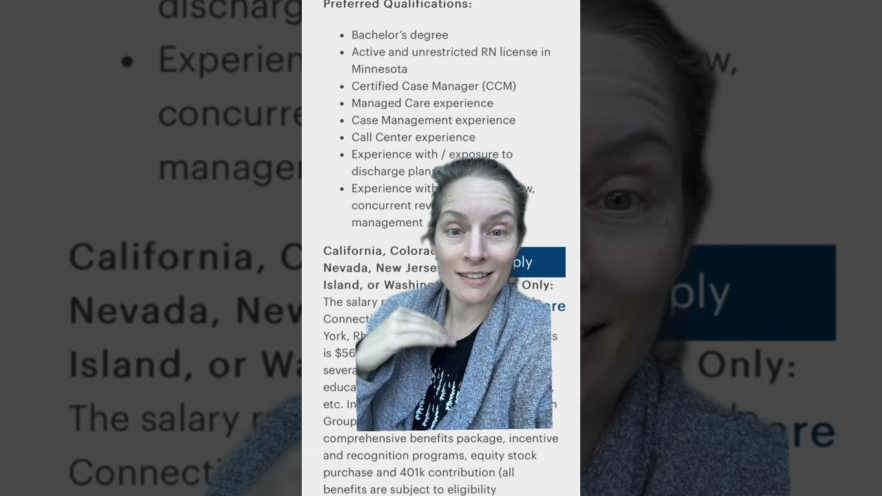 Evaluating requirements in a remote nurse job post #nursefern #remotenursingjobs #nurses #nurselife