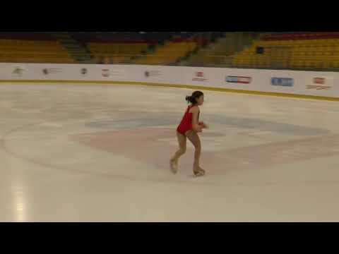 8 Hannah SPRUNG   FRA   Novice Girls SP   Mentor Torun Cup 2019