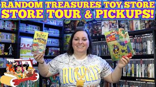 MY TRIP TO RANDOM TREASURES TOY STORE - Local Toy/Video Game Store in Maryland... Pick Ups/Tour!