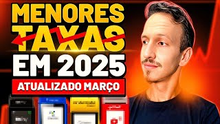 Qual a MELHOR MÁQUINA de CARTÃO com MENOR TAXA DO MOMENTO em 2025? [ATUALIZADO]