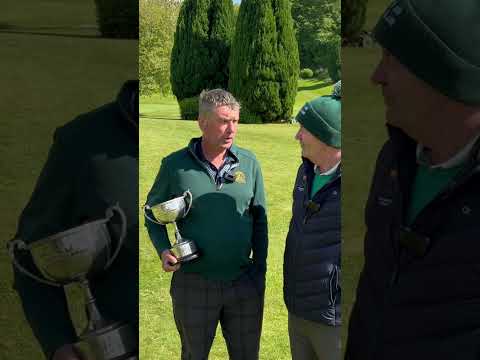 John Smith - Leinster Matchplay 2026 Gents Junior Champion.