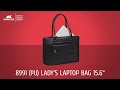 Сумка для ноутбука RivaCase 8991 PU 15.6 Black 5