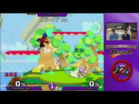 Birmingham Brawl 11 Melee Singles LS - Cashmere John (Falco) vs. Dron (Fox)