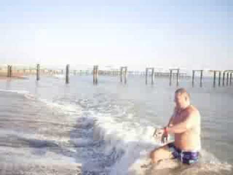 Отель Baia Lara, Анталия, Турция, Средиземное море, День приезда Купание Бессонова Максима ( Максико ) в море, 5 января 2014 года, оператор Михаил Юхтин ( Мишико ) ( Москва )