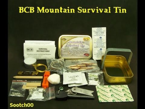 BCB Mountain Survival Tin