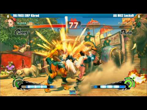 SSF4 AE2012 Top 8 RG FNEX EMP Kbrad vs AG MCZ LuckyD - GUTS2 Tournament