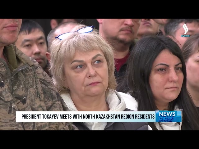 President Tokayev meets with North Kazakhstan region residents