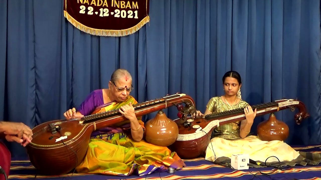 Dr.R.S.Jayalakshmi & C.Charulatha - Veena Duet for Naada Inbam December Music Festival 2021