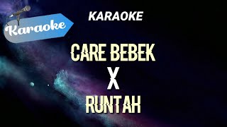 Download lagu [Karaoke] Care bebek X Runtah || (Karaoke) mp3