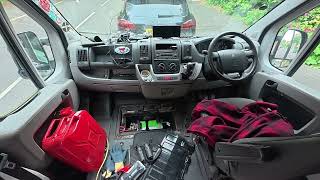 Vanlife: painting the interior