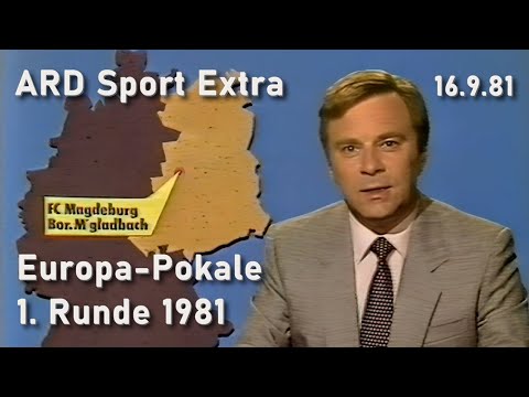 ARD Sport extra vom 16.9.1981 - Europäische Pokalwettbewerbe