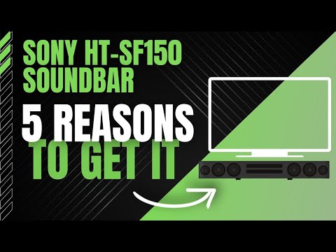 Sony HT-SF150 Soundbar Product Review - 5 Reasons to Get It!