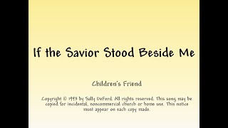 If The Savior Stood Beside Me by Common Hymnal