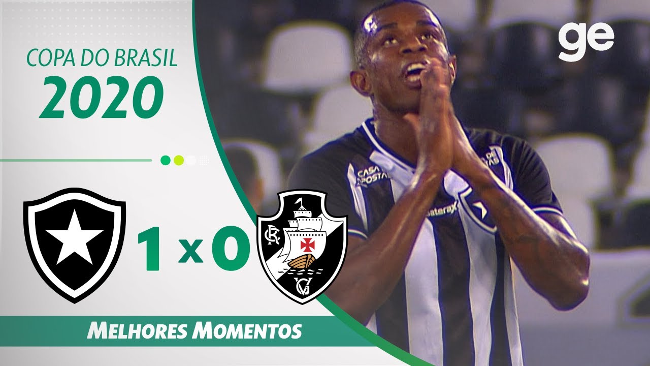 VÍDEO: Gol e melhores momentos de Botafogo 1×0 Vasco pela Copa do Brasil
