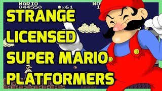 Strange Officially Licensed Super Mario Games - Nintendo Retro Gaming - THGM