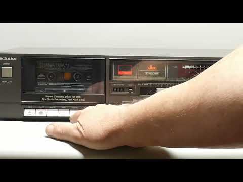 Technics RS-B18 DBX Noise Reduction Single Direction Stereo Cassette Deck Dolby B/C Completely Serviced image 10
