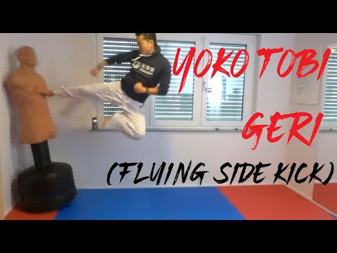 YOKO TOBI GERI - flying side kick - TEAM KI