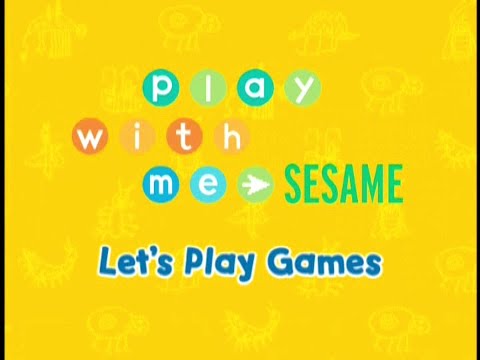 Play With Me Sesame - Let's Play Games