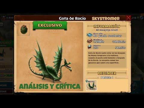 Cómo entrenar a tu dragón: El resurgir de Mema análisis y crítica dragón exclusivo Rocio de lluvia