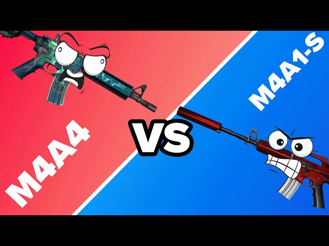 M4A1-S vs. M4A4: Which CS:GO Assault Rifle is better?