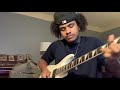 Clouded - Brent Faiyaz: Guitar Improv Cover