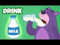 Benefits Of Drinking Milk He Needs Some Milk Good Habits For Kids Polly Olly