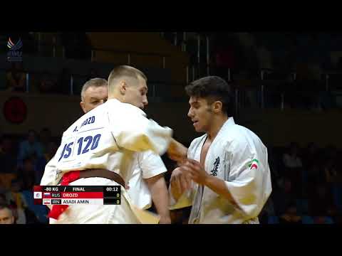 Drozd Aleksandr (Russia) vs Asadi Amin Mohammad (Iran) Final Men -80 kg