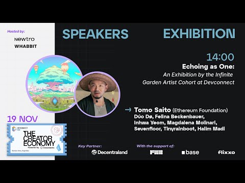 Echoing as One: Infinite Garden Artist Cohort | TCE - DevConnect Buenos Aires preview