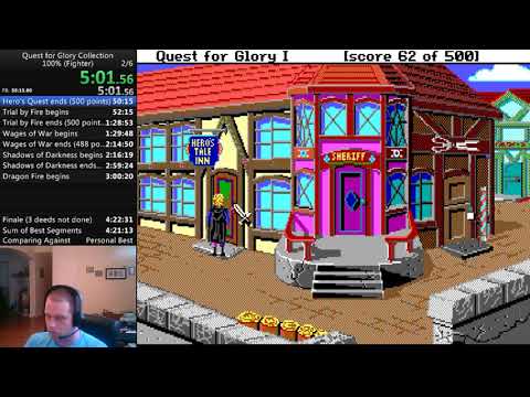 Quest for Glory Collection, Fighter 100% in 3:54:45 by davidtki